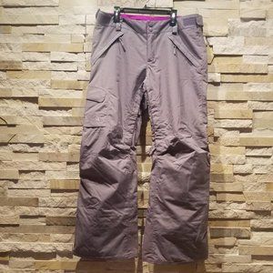 North Face Womens Medium Snow Ski Pants Snowboard Snowsuit Suit Bibs Bib Ladies